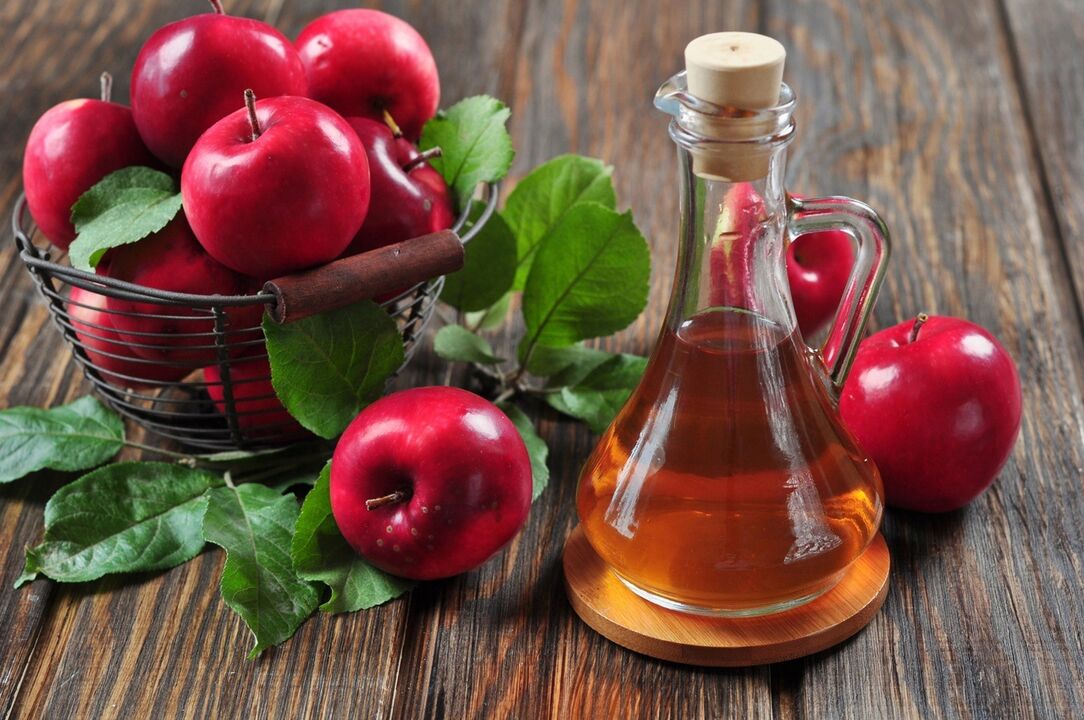 Vinagre de maçã para tratamento eficaz de varizes